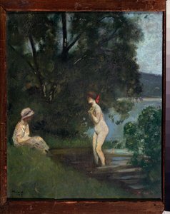 Une baigneuse - Nikolay Vladimirovic Sinezubov