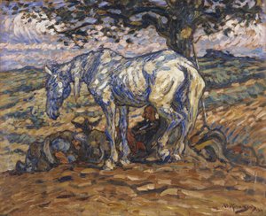 Le cheval de Don Quichotte, Rosinante, 1911 - Nils Kreuger