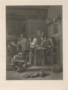 Salle de classe avec enseignant et enfants