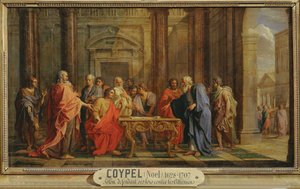 Solon soutenant la justice de ses lois contre les objections des Athéniens - Solon uphold its laws against the objections of the Athenians ...