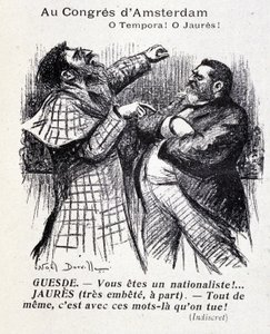 Altercation entre Jean Jaurès et Jules Guesde (congrès socialiste d