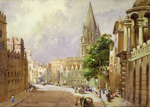 La grande rue, Oxford - Noel Harry Leaver