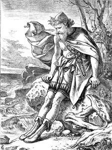 Ulysse sur Ogygie, 1864