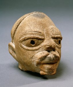 Tête (terre cuite)