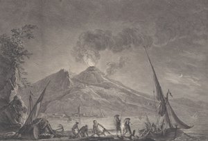 Vue du mont Vésuve tel qu