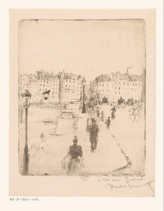 Vue du Pont Neuf à Paris - Norbert Goeneutte