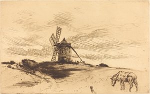 Le moulin de Saint Jacut - Norbert Goeneutte