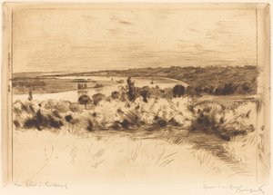 La Seine à Quilleboeuf - Norbert Goeneutte