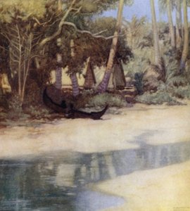 Un lagon en Nouvelle-Floride, Îles Salomon - Norman Hardy