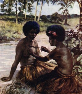 Tatouage, Nouvelle-Guinée britannique
