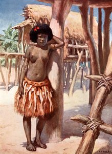 Femme du district de Rigo : Nouvelle-Guinée britannique - Norman Hardy