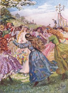 Je vais être reine de mai, mère, illustration de 