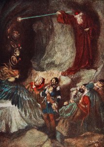 Le Festin disparu, La Tempête Acte III, Scène 3, illustration de 