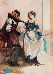 La Douce Katherine, La Mégère apprivoisée, Acte II Scène 1, illustration de 