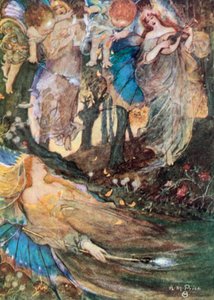Titania Sleeps (Titania dort). Le Songe d