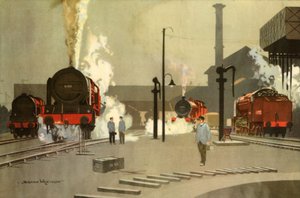 Dépôts de locomotives de Camden Town - Norman Wilkinson