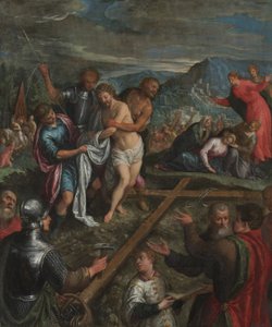 Préparation pour la crucifixion, vers 1600 - Northern Italian School