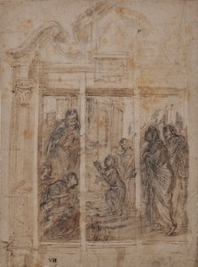 La Présentation de la Vierge au Temple - Northern Italian School