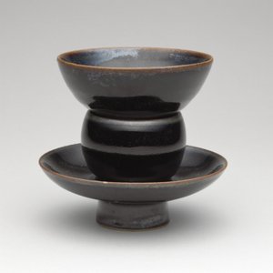 Tasse et support de tasse, dynastie Song du Nord - Northern Song Dynasty Chinese School