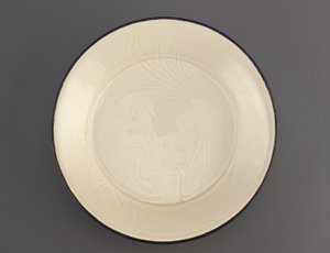 Plat en Ding avec décoration incisée de canards, province du Hebei, 11e-début 12e siècle