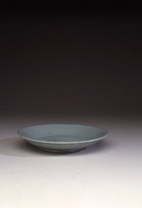 Plat peu profond Ruyao rare - Northern Song Dynasty Chinese School