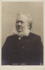 Henrik Ibsen (1828-1906), dramaturge norvégien
