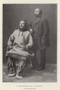 O Christofersen et A Trontheim (photo n/b) - Norwegian Photographer