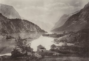 Vue du lac Loen, Nordfjord - Norwegian Photographer