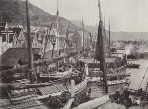Vue sur le port de Bergen - Norwegian Photographer