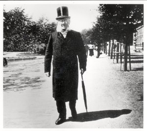 Henrik Ibsen (1828-1906) à Oslo, 1896