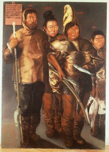Le natif coloré du Groenland à Bergen - Norwegian School