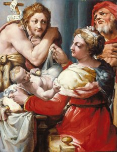 La Sainte Famille avec Saint Jean-Baptiste