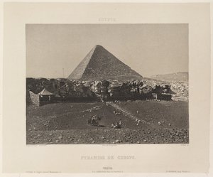 Egypte. Pyramide de Cheops