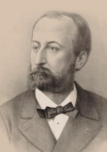 Portrait du compositeur Camille Saint-Saëns 1835-1921, 1879 - Octave Edouard Jean Jahyer