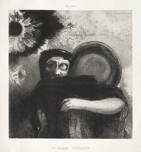 Un étrange jongleur - Odilon Redon