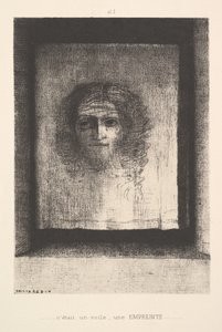 Un voile, une image imprimée