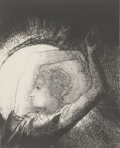 Une femme vêtue par le soleil, 1899 - Odilon Redon