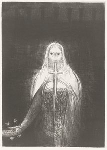 Le Christ avec des étoiles dans la main - Odilon Redon