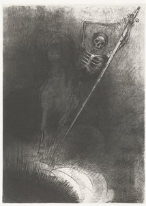 La Mort à cheval - Odilon Redon