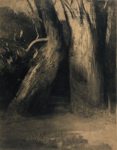 Deux arbres - Odilon Redon