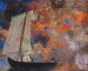 Nuages de Fleurs - Odilon Redon