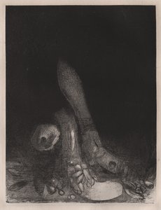 Les fleurs tombent et la tête d