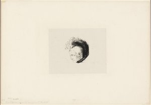 Frontispiece for Le mouvement idéaliste en peinture (The Idealist Movement in Painting) by André Mellerio - Odilon Redon