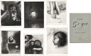 Hommage à Goya - Odilon Redon