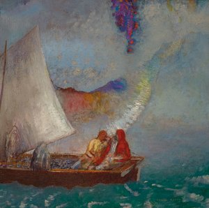 La Voile Grise, vers 1900-05 - Odilon Redon