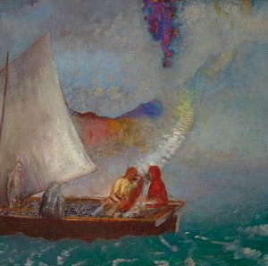 La Voile grise, vers 1900-1904 - Odilon Redon
