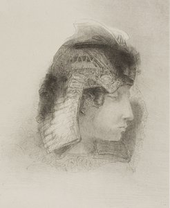 Mes baisers ont le goût de fruits qui fondraient dans ton cœur!...Tu me dédaignes! Adieu!, planche 4 de 24 - Odilon Redon