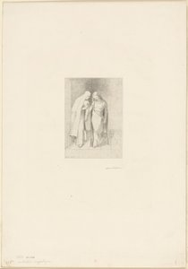 Conversation mystique - Odilon Redon