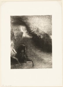 Pèlerin du monde sublunaire, planche 5 de 6 - Odilon Redon