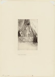 Plaisir, Fantôme élastique!, planche 5 de 9 - Odilon Redon
